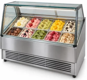 Ice Cream & Gelato Display Freezers